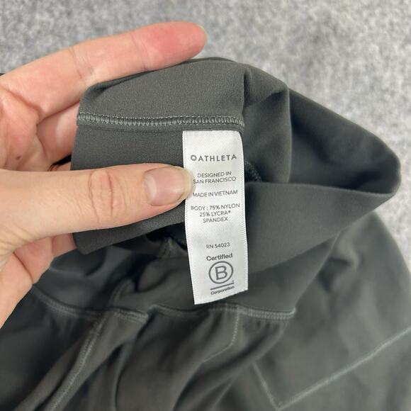 Athleta Pants Small Womens Cruise Jogger In Powervita Black Pull On Activewear - Picture 10 of 10